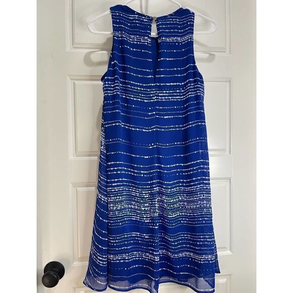 Tommy Hilfiger royal blue and white dress size 6 - Picture 4 of 5
